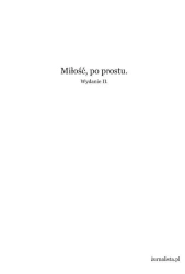 Miłość, po prostu wyd.II - Żurnalista.p