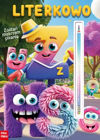 Literkowo z tęczowym ołówkiem - Opracowanie zbiorowe