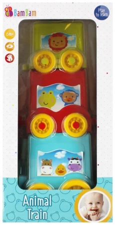 Kolejka edukacyjna zwierzaczki - BamBam