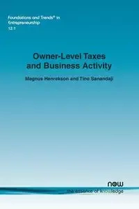 Owner-Level Taxes and Business Activity - Henrekson Magnus