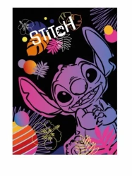 Disney Black. Zeszyt A4. Linia 60 kartek. Stitch 1 - Patio