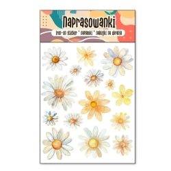 Naprasowanki Termo Naklejki na Ubrania Stokrotki - Cass film