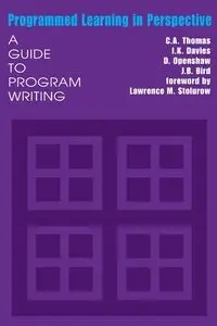 Programmed Learning in Perspective - Davies I.K.