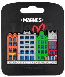 Magnes I love Poland Kraków - Pan Dragon