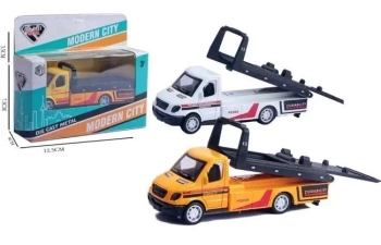 Auto metalowe z napędem 1:38 MIX - Merkpol