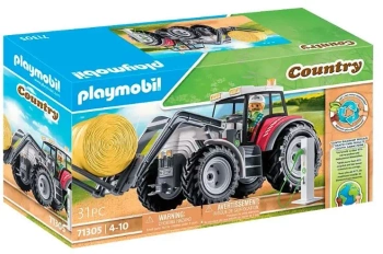 Zestaw z figurkami Country 71305 Duży traktor - Playmobil