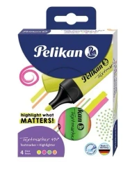 Zakreślacz 490 mix 4 kolory - PELIKAN