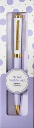 Długopis prezentowy W jak Wspaniała - Be-Happy Gifts