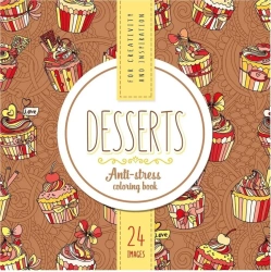 Kolorowanka antystresowa 200x200 12 Desserts - Fresh