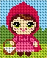 Haft. Moje pierwsze wyszywanie - Czerwony kapturek - Anex-bis