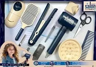 Zestaw piękności z prostownicą suszarką - Madej