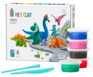 Hey Clay - Zestaw Dinozaury - TM Toys