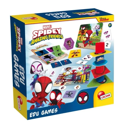 Kolekcja gier edukacyjnych Spidey - Lisciani