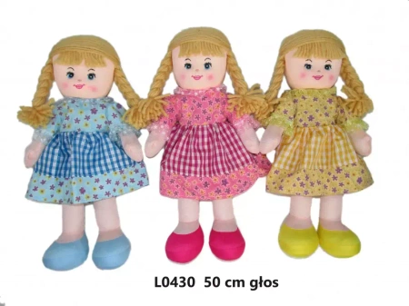 Lalka Szmaciana z Glosem 50cm 787 Sa Fol