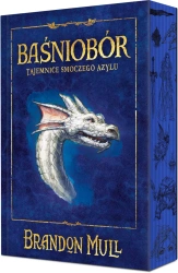 Tajemnice smoczego azylu. Baśniobór. Tom 4 (ilustrowane brzegi) - Brandon Mull