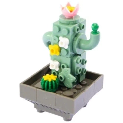 Klocki Mini Kwiaty Kaktus 136el - Nice Group