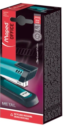 Zszywacz Essentials metal Deco do 25 kartek - Maped