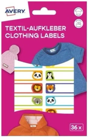 Naklejki na ubrania - 46x13mm 2 ark/36 - Zdesign