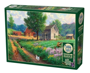 Puzzle 1000 Życie na farmie 113612 - Cobble Hill