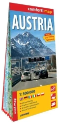 Comfort! map Austria 1:500 000 - Opracowanie zbiorowe