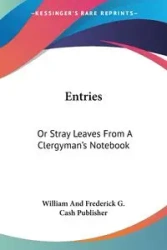 Entries - William Frederick G. And Cash Publisher