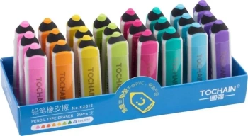 Gumka do ołówka Nano Kredka (24szt) - GDD