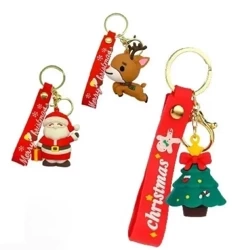 Brelok świąteczny mikołaj renifer choinka - MP Main Paper