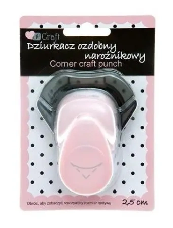 Dziurkacz ozdobny 25mm narożnikowy zaokrąglacz - Dalprint