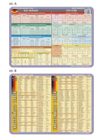 Podkładka edu. 046 - Das Adjektiv, das Verb... - Visual System