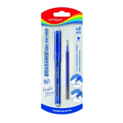 Długopis wymazywalny 0,7mm + wkład niebieski - Keyroad