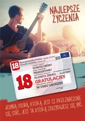 Karnet Urodziny Osiemnastka Gift-M - Armin Style