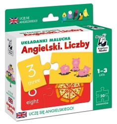 Kapitan nauka Angielski Liczby 1-3 lata - Monika Karpińska