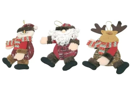 Zawieszka dekoracyjna świąteczna filcowa MIX - ADAR