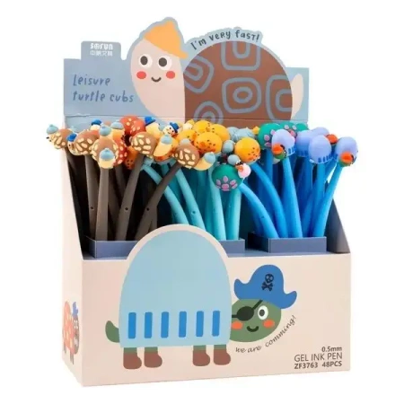 Długopis żelowy Ślimak (48szt) - Fandy