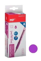 Długopis żelowy fuksja (12szt) - MP Main Paper