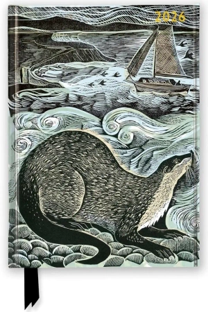 Terminarz 2026 A5 Wydra Angela Harding TW - Flame Tree