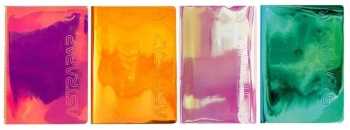 Zeszyt A5/60K kratka Holographic 1szt ASTRA - ASTRA papiernicze