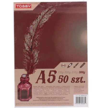 Brystol A5 300g 50 ark - Tobby