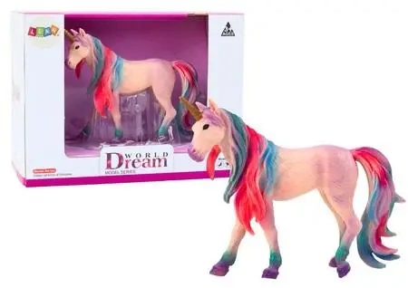 Figurka kolekcjonerska jednorożec 11cm - Leantoys