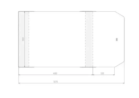 Okładka regulowana 300x510mm (50szt) - Sztapel