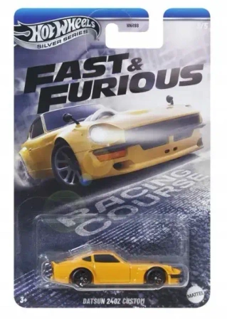 HOT WHEELS Silver Series FAST & FURIOUS RACING COURSE 3/5 Datsun 240Z