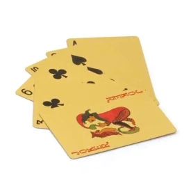 Karty do gry złote - ADAR