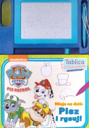 Psi Patrol. Tablica z pomysłami. Pisz i rysuj! - praca zbiorowa