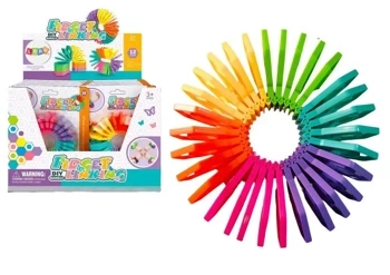 Bransoletka sprężyna antystresowa MIX - Leantoys