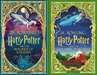 Pakiet Harry Potter MinaLima Edition. 1-4 set J.K. Rowling - J. K. Rowling