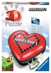 Puzzle 3D 54 Serce Minecraft - Ravensburger