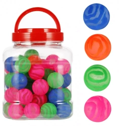 Piłka Kauczukowa 3cm 60szt Spirala Mega Creative 536519