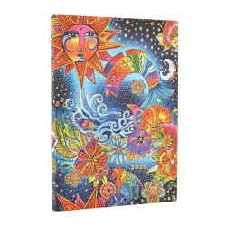 Kalendarz książkowy midi 2026 Celestial Magic - Paperblanks