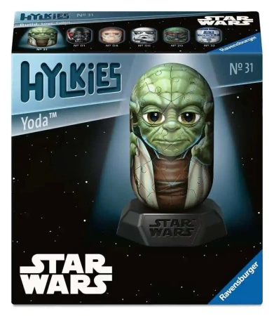 Puzzle 3D Hylkies: Star Wars Yoda - Ravensburger