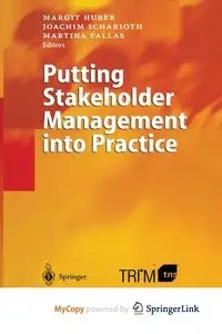 Putting Stakeholder Management into Practice - Huber Margit
